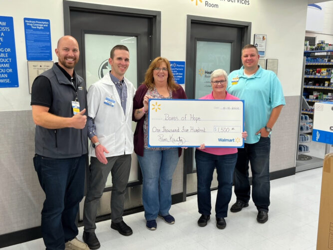 Mill Hall Walmart donates to Boxes of Hope News, Sports, Jobs The